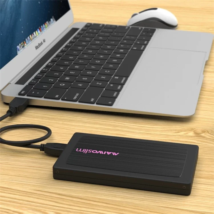 MAIWO Aluminum Alloy 2.5" USB 3.0 to SATA External Hard Drive Enclosure (K2588)
