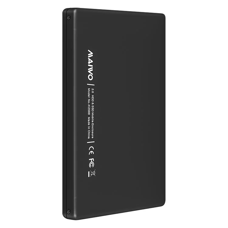MAIWO Aluminum Alloy 2.5" USB 3.0 to SATA External Hard Drive Enclosure (K2588)