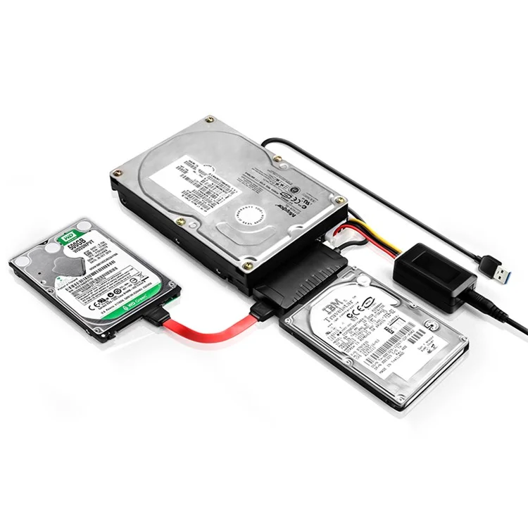 MAIWO K132U3IS USB 3.0 to 2.5" 3.5" IDE SATA Converter External Hard Drive Adapter - US Plug