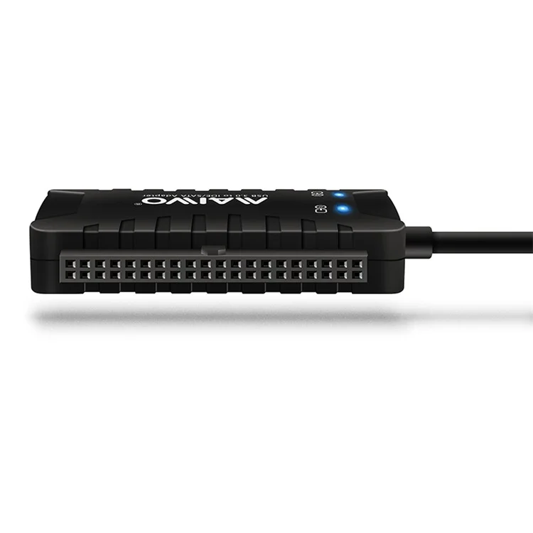 MAIWO K132U3IS USB 3.0 to 2.5" 3.5" IDE SATA Converter External Hard Drive Adapter - US Plug