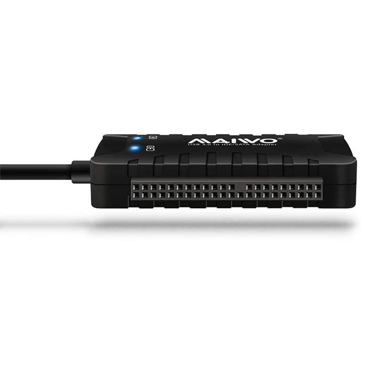 MAIWO K132U3IS USB 3.0 to 2.5" 3.5" IDE SATA Converter External Hard Drive Adapter - US Plug