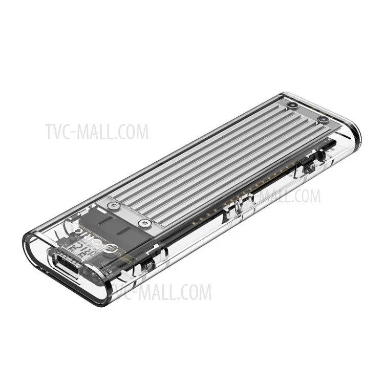 ORICO TCM2-C3 NVME M.2 vers Type-C Boîtier SSD Prise en charge M Key UASP 2 To JMS578 - Argent