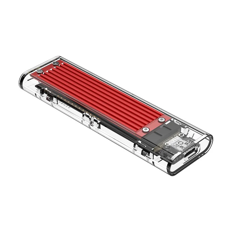 ORICO TCM2-C3 NVME M.2 to Type-C SSD Enclosure M Key Support UASP 2TB JMS578 - Red