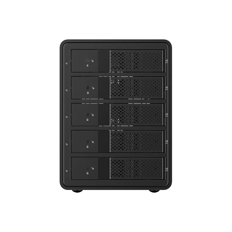 ORICO 9558RU3-SV 3.5-inch External Hard Drive Enclosure JMS567+JMB394 Chip USB3.0 Type-B Output - Black/EU Plug