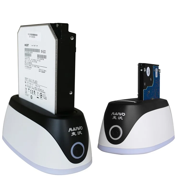 MAIWO K306U3S USB3.0 to 2.5-inch/3.5-inch SATA HDD SSD Dock - US Plug
