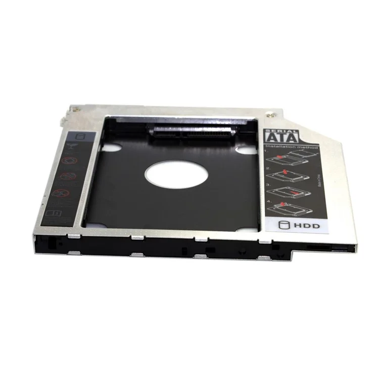 SA-199 9.5mm SATA HDD SSD Enclosure Hard Drive Caddy Case Tray for Laptop Notebook