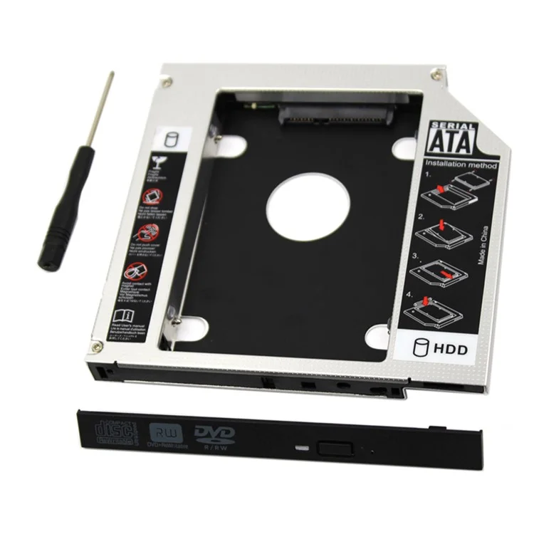 SA-199 9.5 mm SATA HDD SSD Cinebro Hard Disco Duro Bandeja de Caja Para Portátil Portátil