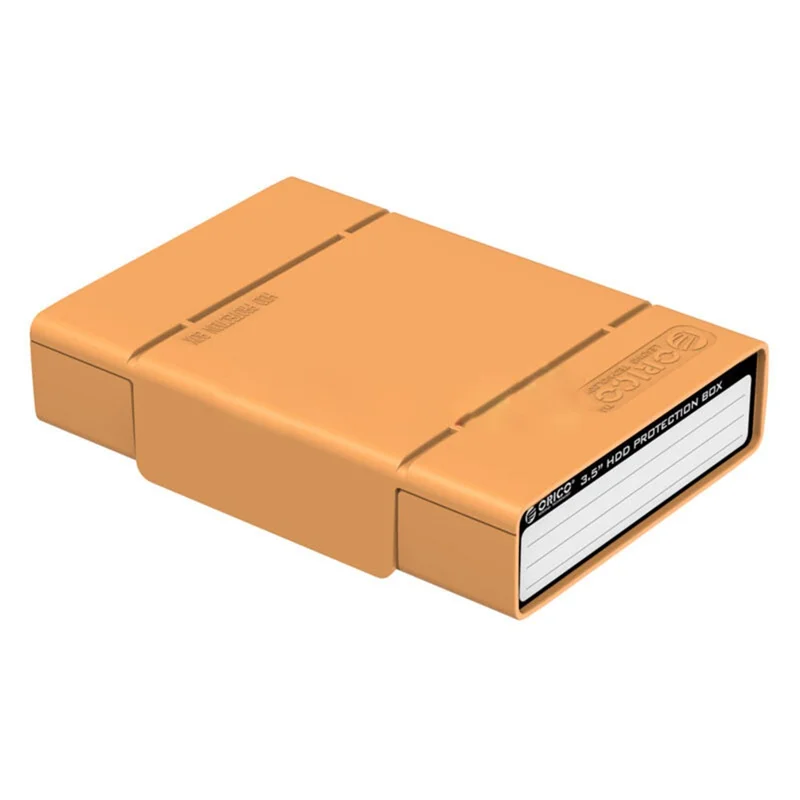 ORICO PHP35-V1 3.5" SATA HDD Hard Disk Drive Protective Storage Box Case Shockproof - Yellow