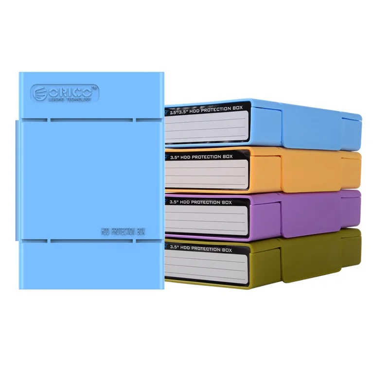 ORICO PHP35-V1 3.5" SATA HDD Hard Disk Drive Protective Storage Box Case Shockproof - Yellow