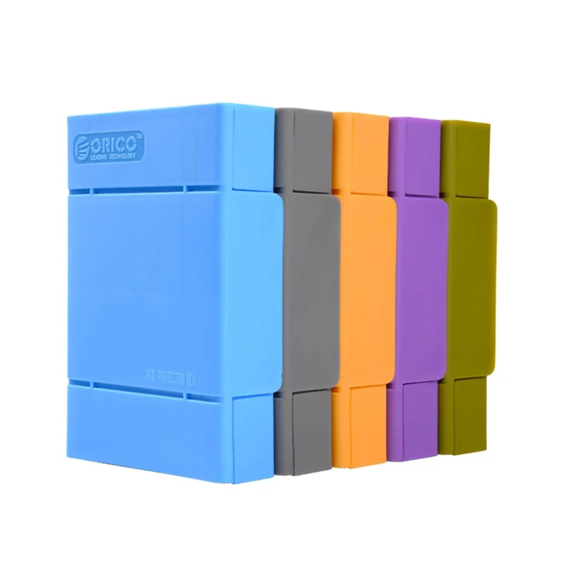 ORICO PHP35-V1 3.5" SATA HDD Hard Disk Drive Protective Storage Box Case Shockproof - Yellow
