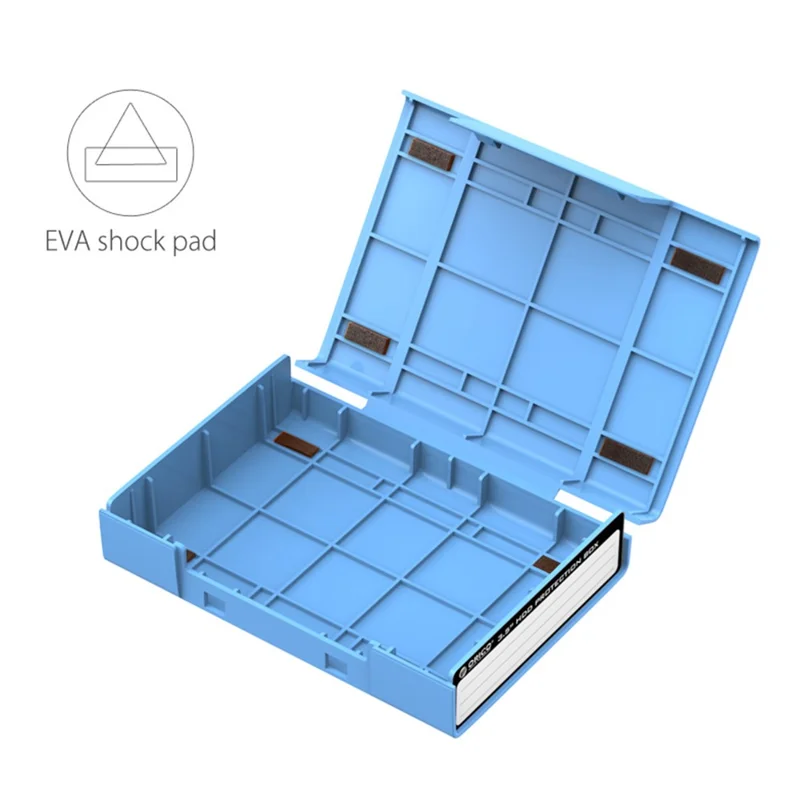 ORICO PHP35-V1 3,5 tum SATA HDD hårddisk chockskyddsskyddsväska - Blå