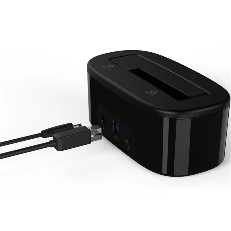 ORICO Super Speed USB 3.0 to SATA External Hard Drive Dock Tool Free 5Gbps (6218US3) - Black / US Plug