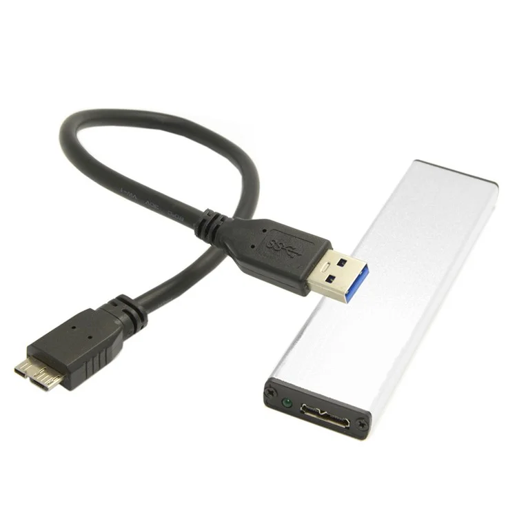 USB 3.0 to 12+6pin SSD HDD Hard Disk Cartridge Drive for 2010 2011 Macbook Air A1369 A1370