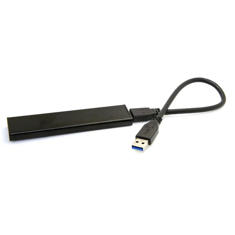 USB 3.0 to 17+7Pin SSD HDD Hard Disk Cartridge Drive for 2012 Macbook Air A1465 A1466 Pro