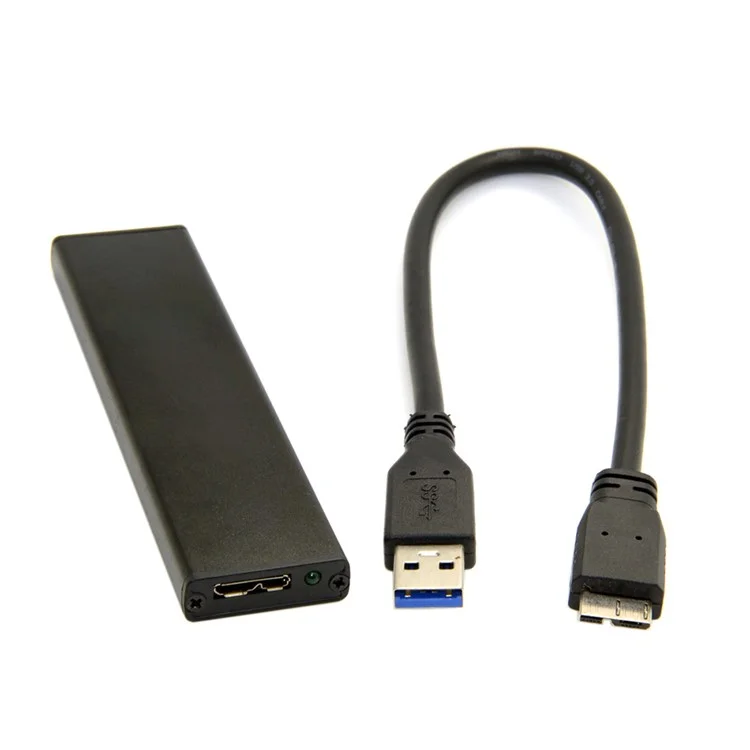 USB 3.0 to 17+7Pin SSD HDD Hard Disk Cartridge Drive for 2012 Macbook Air A1465 A1466 Pro