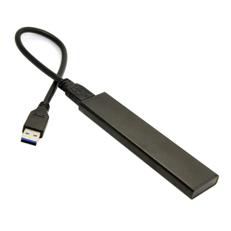 USB 3.0 to 17+7Pin SSD HDD Hard Disk Cartridge Drive for 2012 Macbook Air A1465 A1466 Pro