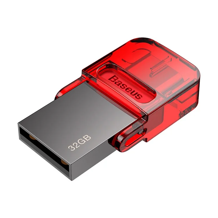 BASEUS 32GB 480Mbps Red-hat Type-C USB Flash Disk - Red