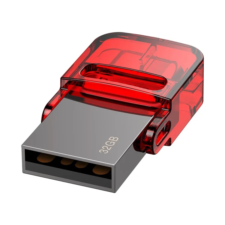 BASEUS 32GB 480Mbps Red-hat Type-C USB Flash Disk - Red