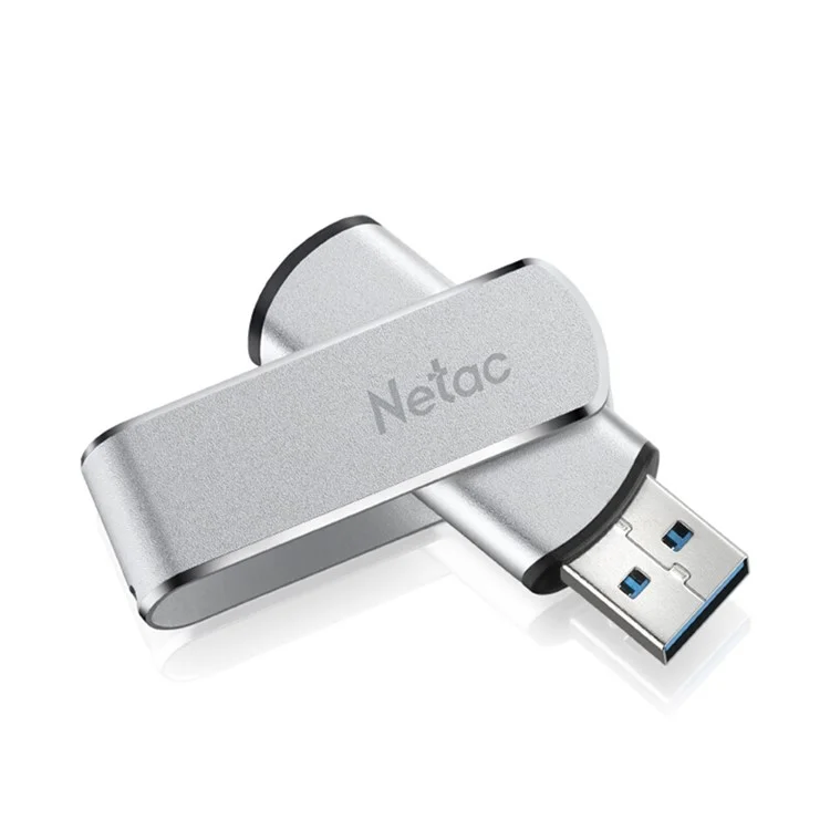 NETAC U388 Mini Metal Surface 360 Rotation USB3.0 High Speed 16G U Disk Flash Drive
