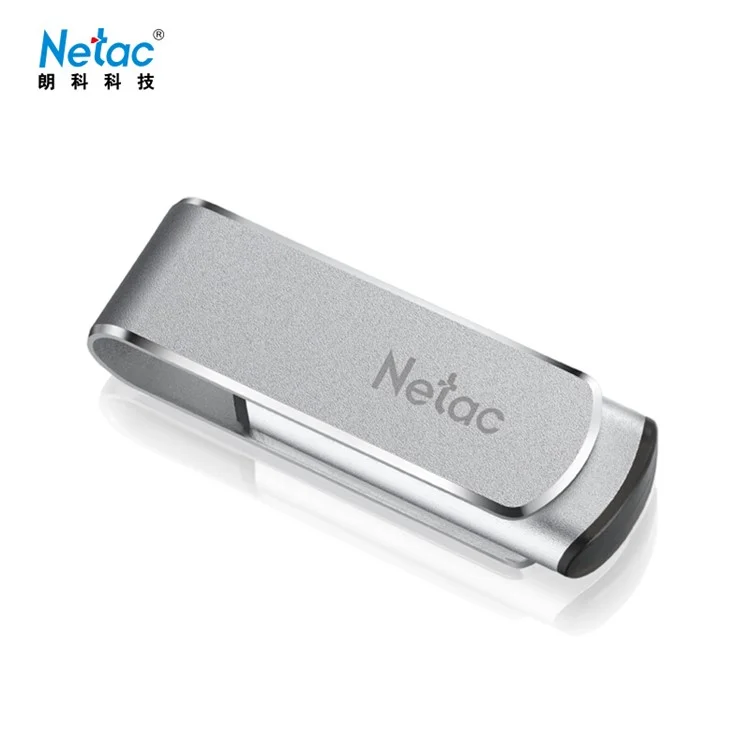 NETAC U388 Mini Metal Surface 360 Rotation USB3.0 High Speed 16G U Disk Flash Drive