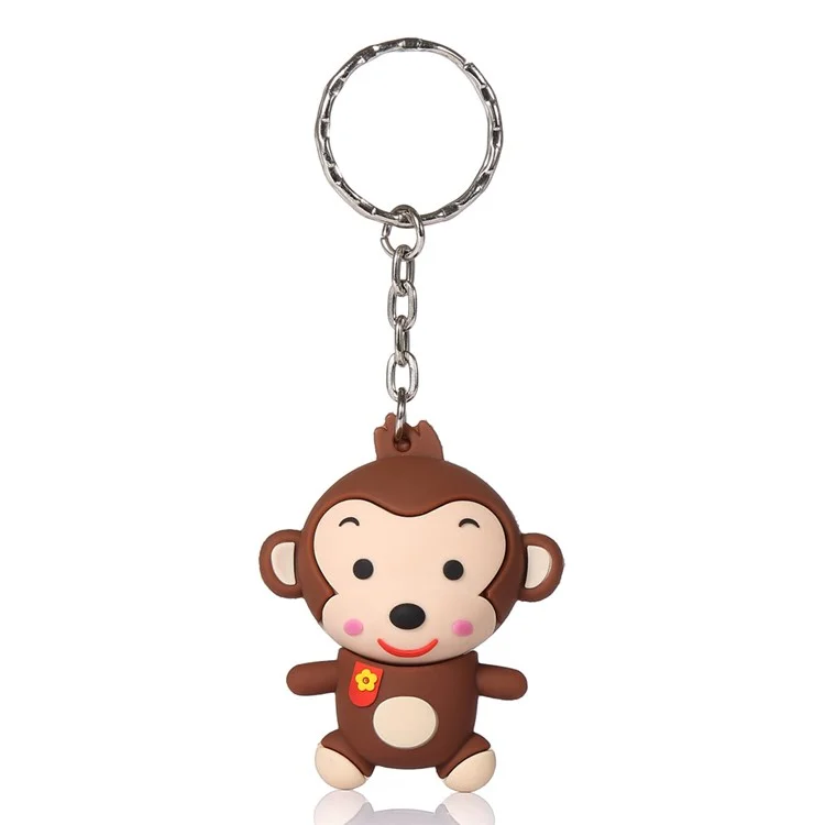 VITAS 32GB USB 2.0 High Speed Flash Drive Monkey Style PVC Keychain UV-08
