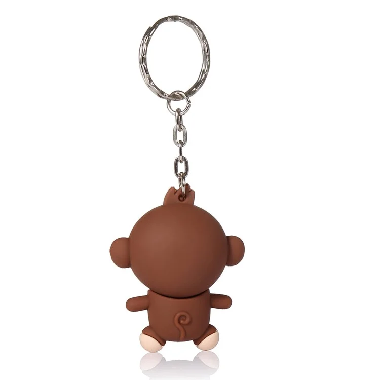 VITAS 16GB Monkey Shape USB 2.0 High Speed Flash Drive Memory Stick with Key Ring