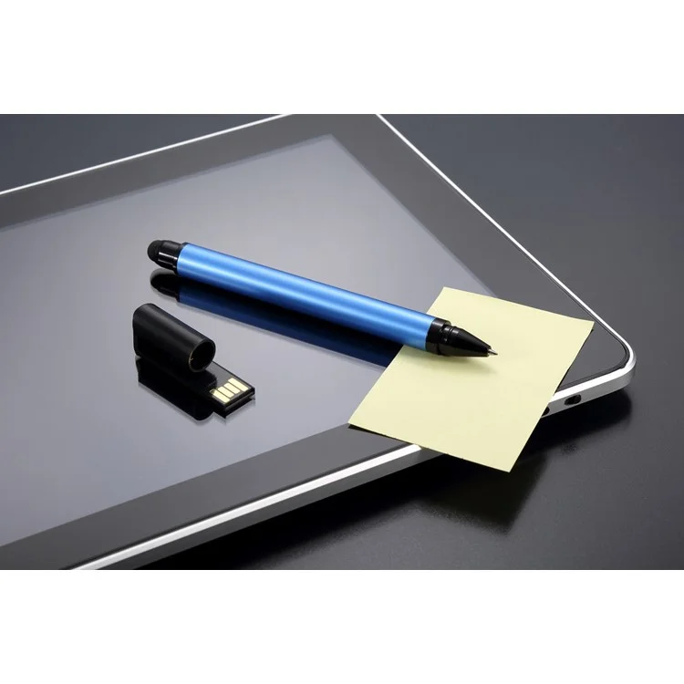 VITAS 32GB USB 2.0 Flash Drive Multi-function Pen Style - Blue