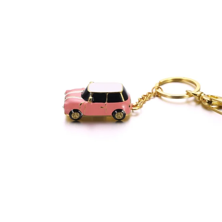VITAS 32GB Mini Car USB2.0 High Speed U Disk Flash Drive with Key Chain for Laptop PC - Pink