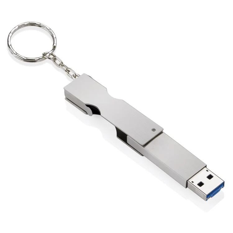 VITAS 64GB 2-in-1 UDP Chip Mini Memory Flash Drive USB 2.0 + Micro USB OTG