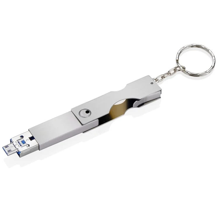 VITAS 64GB 2-in-1 UDP Chip Mini Memory Flash Drive USB 2.0 + Micro USB OTG
