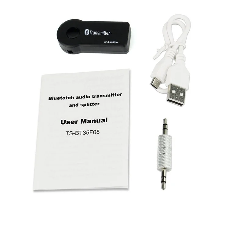 3.5mm Multi-point Bluetooth V3.0 Audio Transmitter and Splitter TS-BT35F08