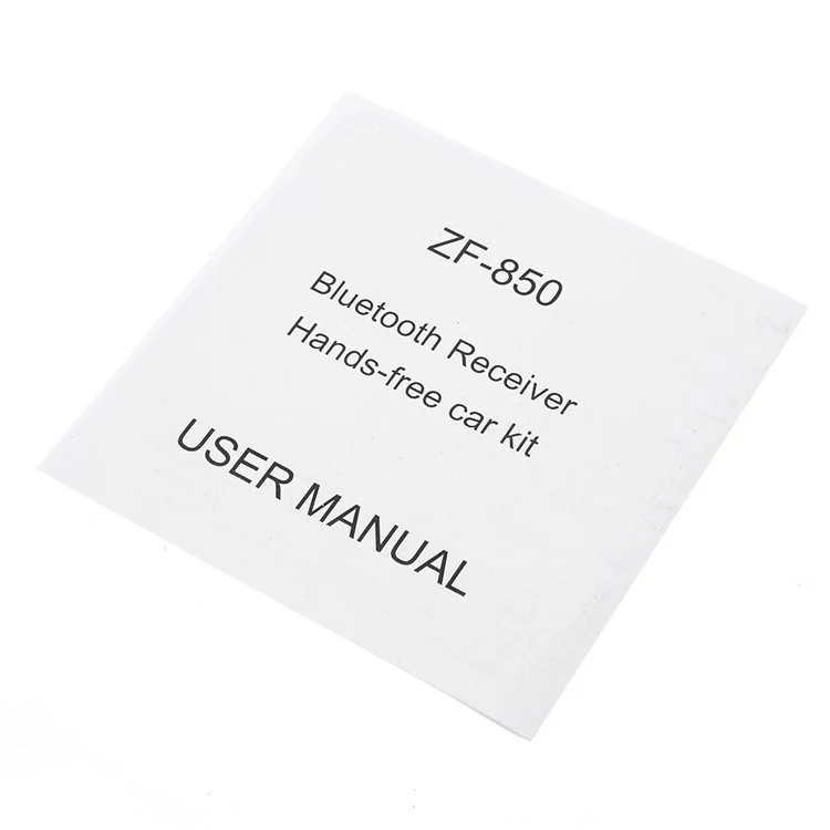 ZF-850 NFC Wireless USB Bluetooth Adapter Transmitter Car Audio Receiver with Mic - Black