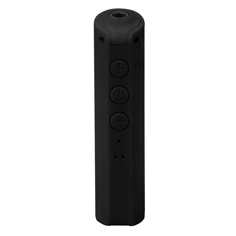 HW-P9 Universal 3.5mm Jack Bluetooth 4.2 Music Receiver Audio Receiver Adapter Car Kit for Headphone Car Stereo - Black