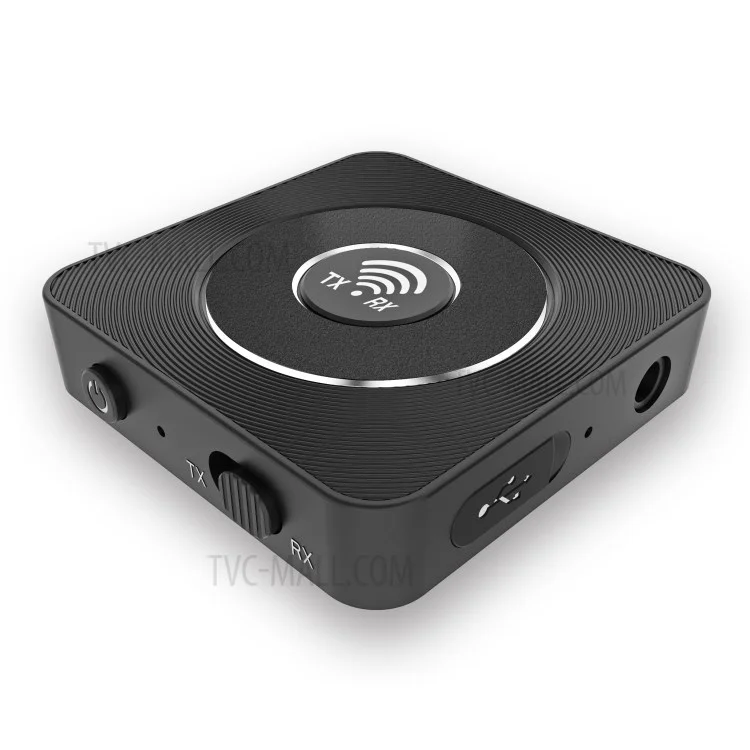 Low Delay 3.5mm Bluetooth-compatible Audio Transmitting Receiver BTA003 - Black
