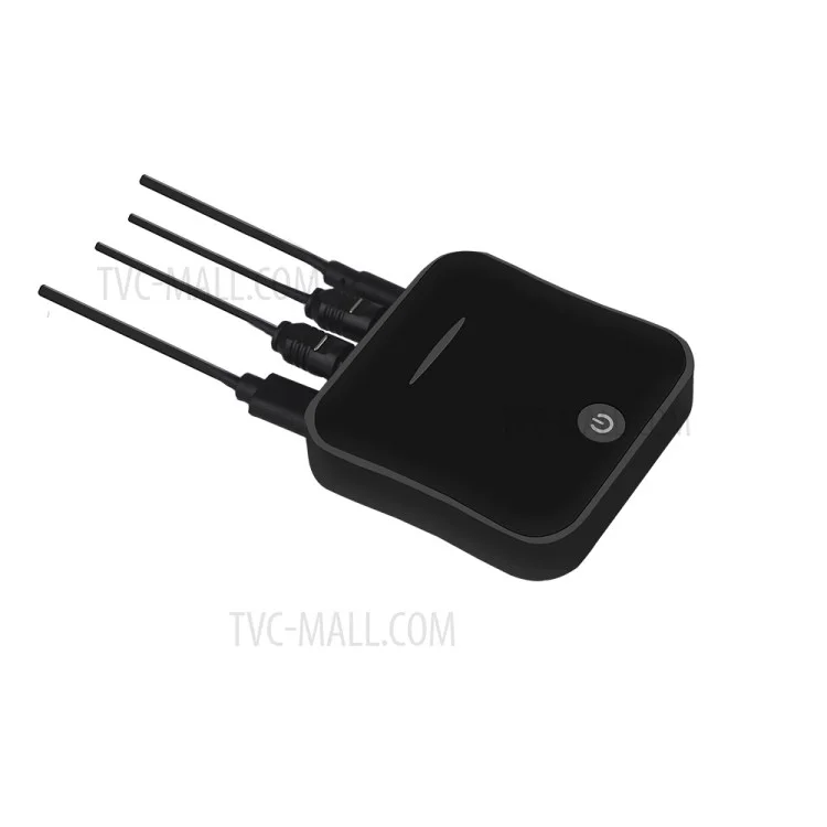 Transmissor De Fibra Óptica BC91 Bluetooth 5.0 E Receptor 2 Em 1 Adaptador De Baixo Consumo De Energia