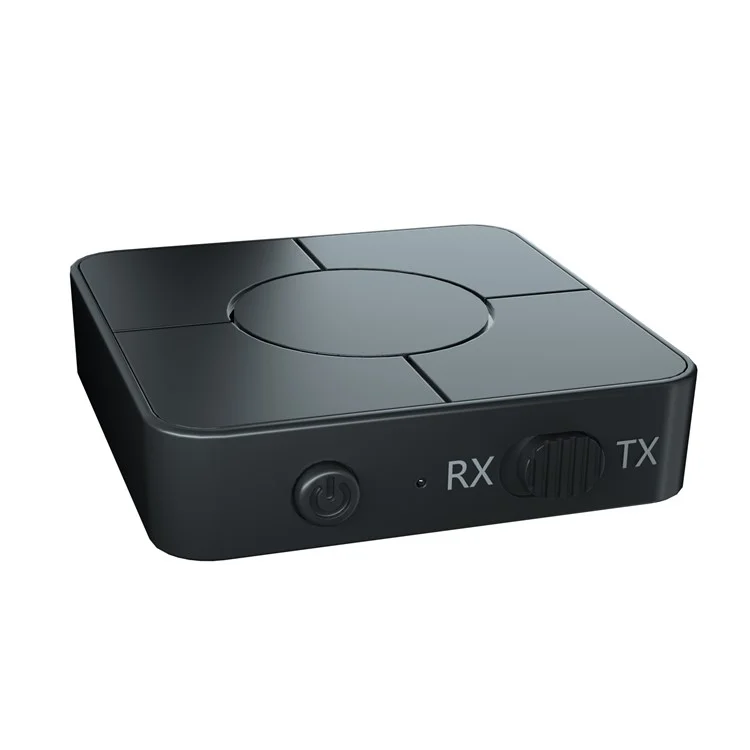 Bluetooth-compatible 5.0 Audio Transmitter Receiver Adapter 2-in-1 Wireless 3.5mm aptX Stereo Audio Adapter