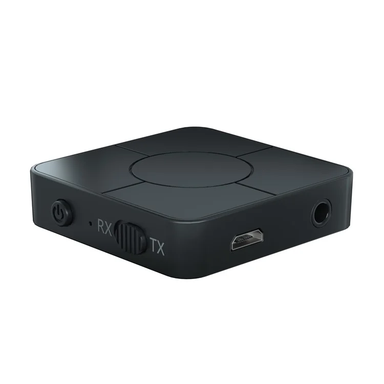 Bluetooth-compatible 5.0 Audio Transmitter Receiver Adapter 2-in-1 Wireless 3.5mm aptX Stereo Audio Adapter