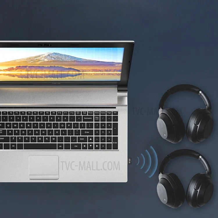 Trasmettitore Bluetooth 5.0 USB T82 Wireless per computer Altoparlante Cuffia Connessione Adattatore audio per chiamate vocali
