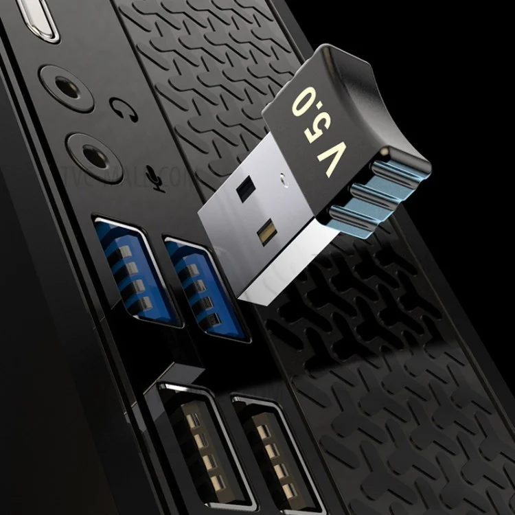 Trasmettitore Bluetooth 5.0 USB T82 Wireless per computer Altoparlante Cuffia Connessione Adattatore audio per chiamate vocali