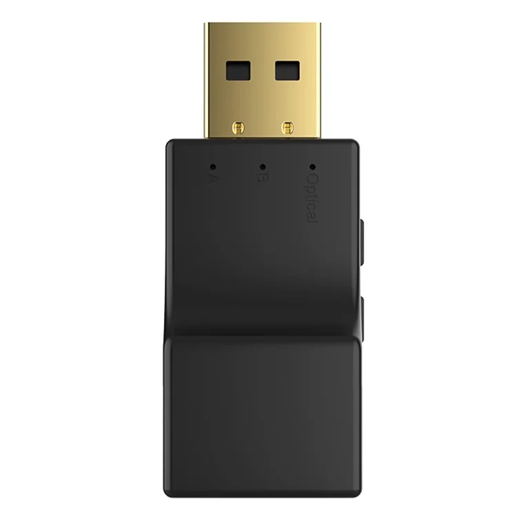 SW-03 Transmissor de Áudio Bluetooth Óptico/USB Mini Portátil Adaptador de Áudio BT Compatível com Nintendo Switch/PC/PS/Xbox Game Consoles
