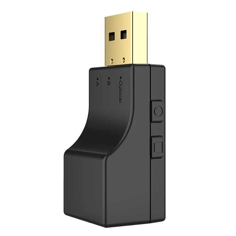 SW-03 Transmissor de Áudio Bluetooth Óptico/USB Mini Portátil Adaptador de Áudio BT Compatível com Nintendo Switch/PC/PS/Xbox Game Consoles