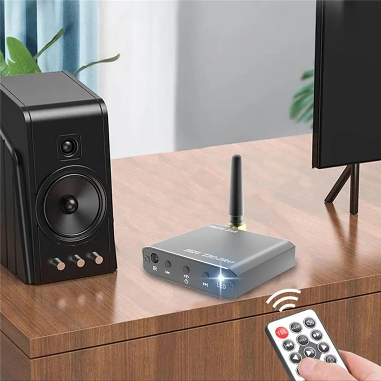 T30 Pro Bluetooth-compatible 5.2 Receiver Multifunctional Audio Adapter Support Hands-Free Calling
