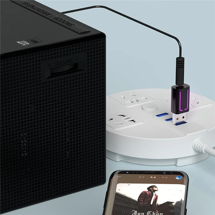 Bluetooth-аудиоприемник E6 с двойным выходом, адаптер для рук свободного стиля для автомобилей, колонок, усилителей
