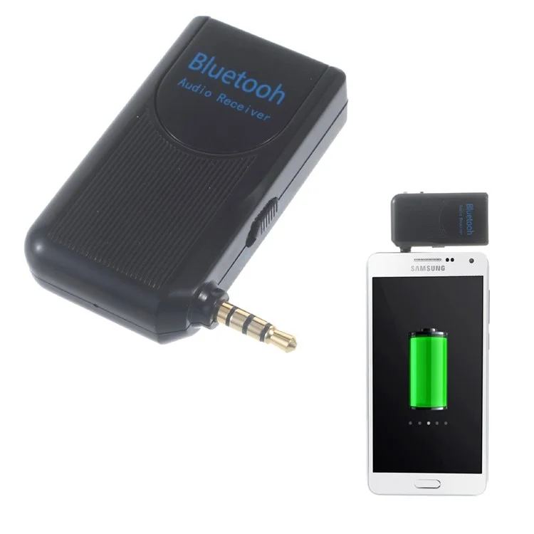 J10B Car/Home Bluetooth 3.0 Audio Music Receiver with 3.5mm Plug