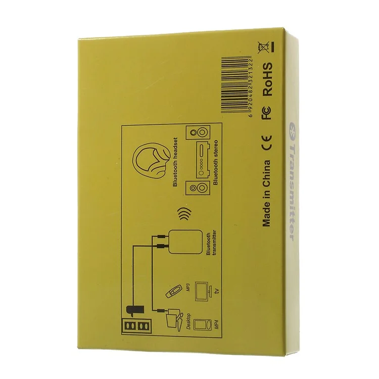 Bluetooth 4.0 Transmitter A2DP Stereo Audio Music Adapter (TS-BT35F03)
