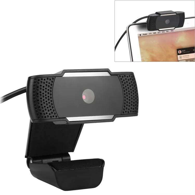 A880 USB 2.0 Clip-on 480P HD Camera Webcam with Microphone