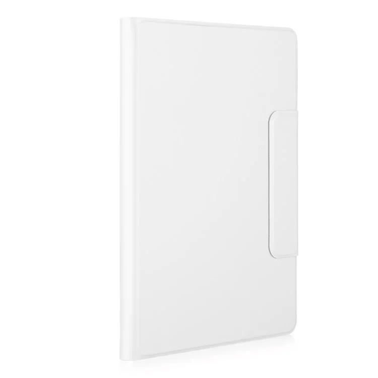 PU Leather Detachable Wireless Bluetooth Keyboard Cover Case with Stand for iPad 9.7 (2017) - White