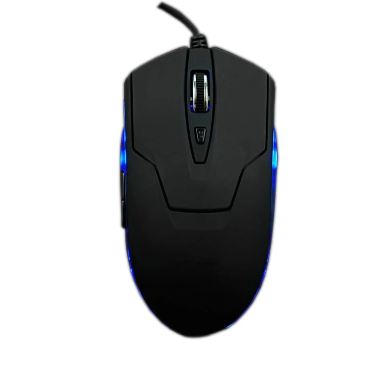 6 Buttons 4 DPI Modes USB Wired Gaming Mouse with LED Light