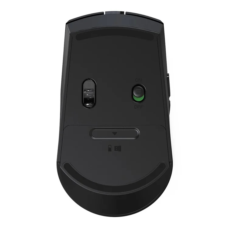 Rii M08 2.4GHz Ergonomic Wireless 6-key Mouse with 3 Adjustable DPI Levels - Black