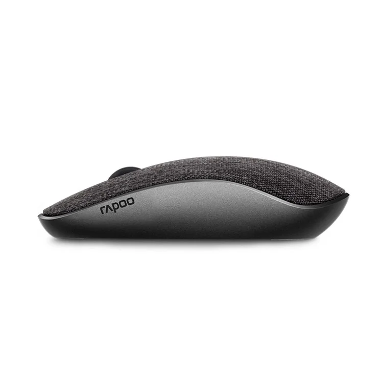 RAPOO 3500Pro 2.4G Optical Wireless Mouse USB Gaming Mice with Soft Fabric Cover - Black